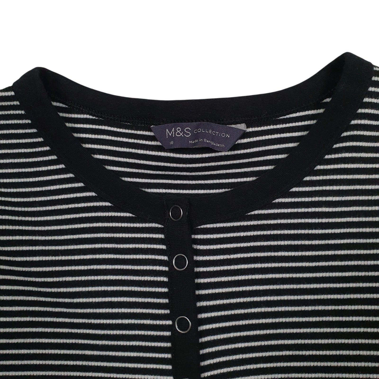 Womens Black M&S   T Shirt