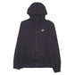 Mens Black Nike  Full Zip Jumper