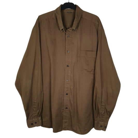Mens Green Eddie Bauer  Long Sleeve Shirt
