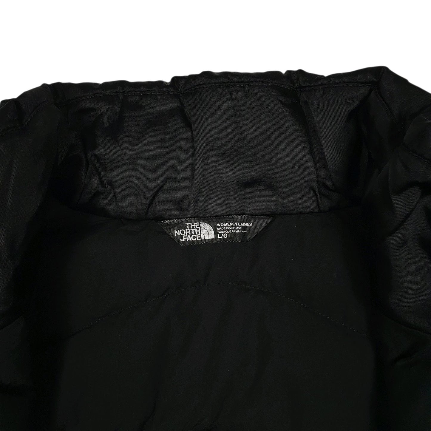 Womens Black The North Face Puffer 550 Hoodie Coat
