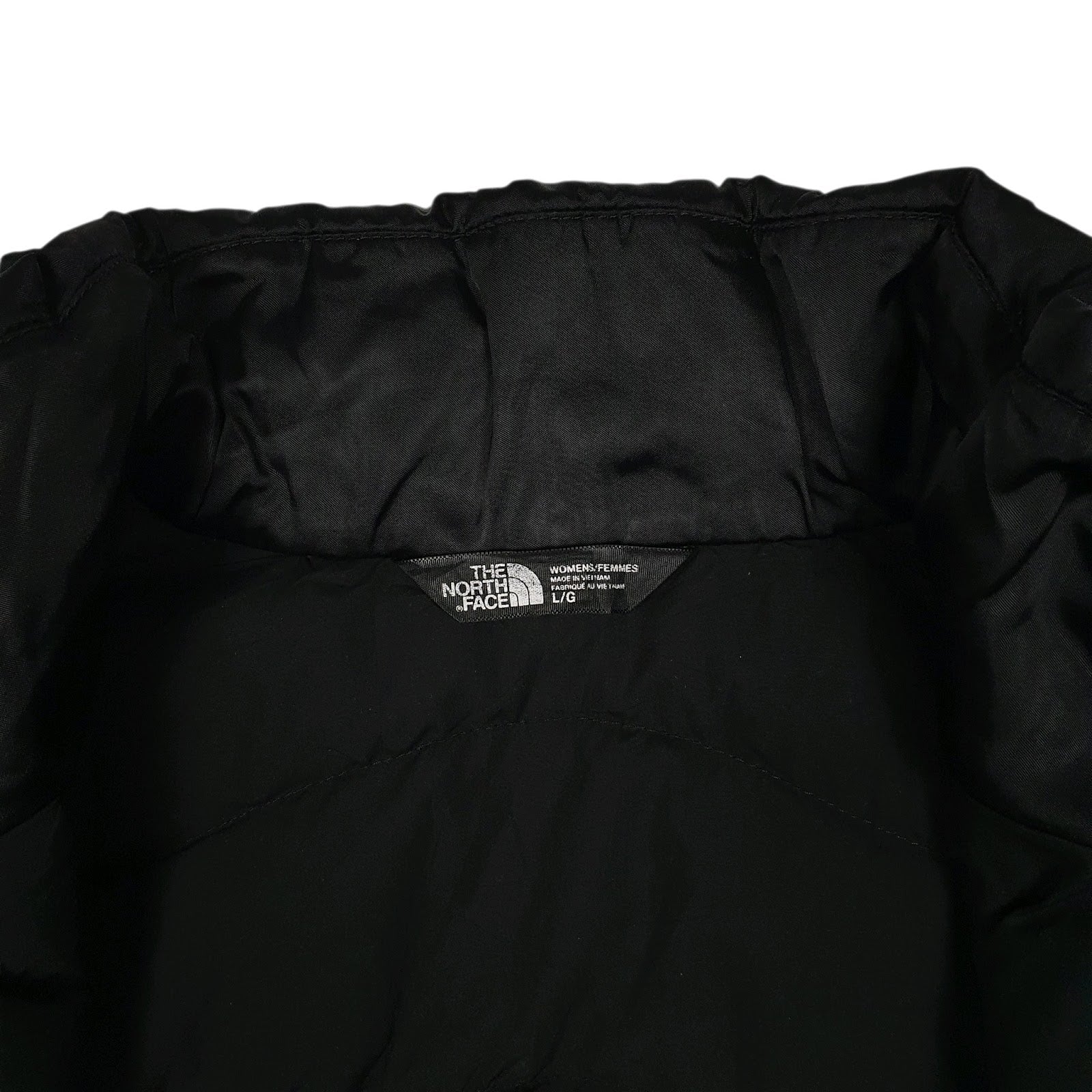 Womens Black The North Face Puffer 550 Hoodie Coat