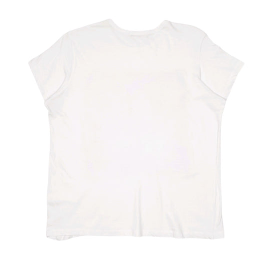 Mens White Zara   T Shirt