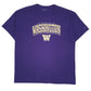 Mens Purple Russel Athletic University Of Washington Short Sleeve T Shirt