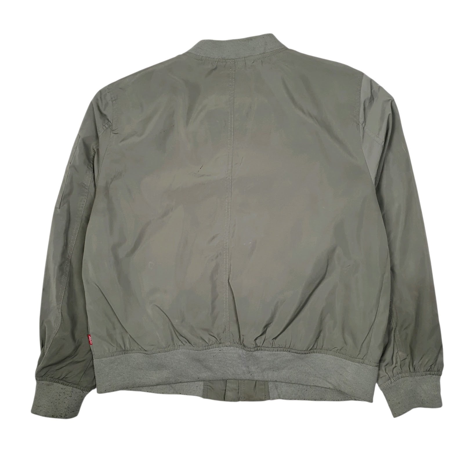 Womens Green Levis Bomber Military  Coat