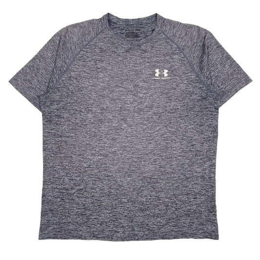 Mens Grey Under Armour  Short Sleeve T Shirt