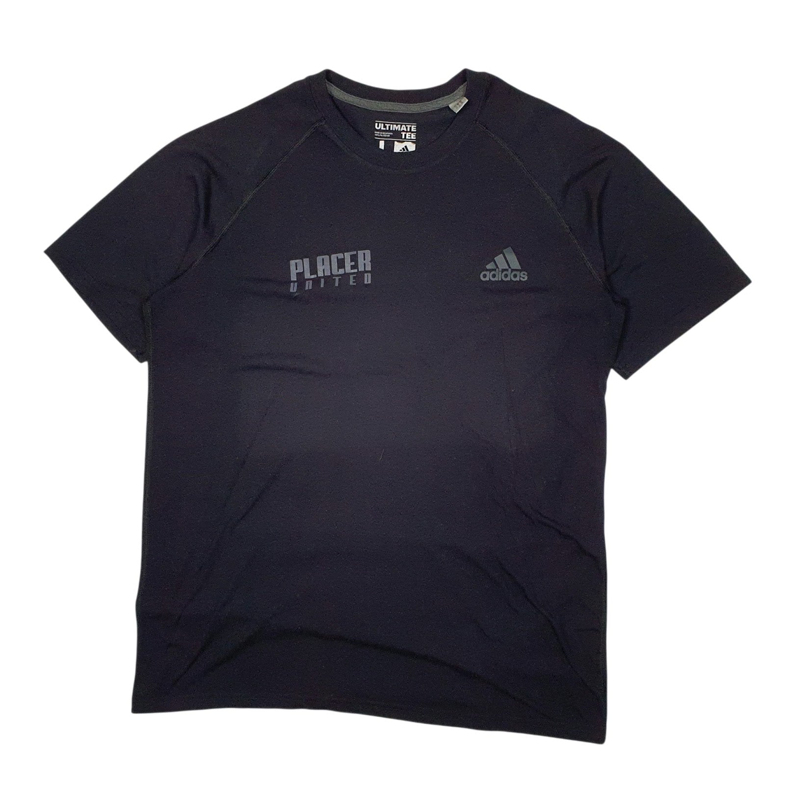 Mens Black Adidas Climalite Short Sleeve T Shirt