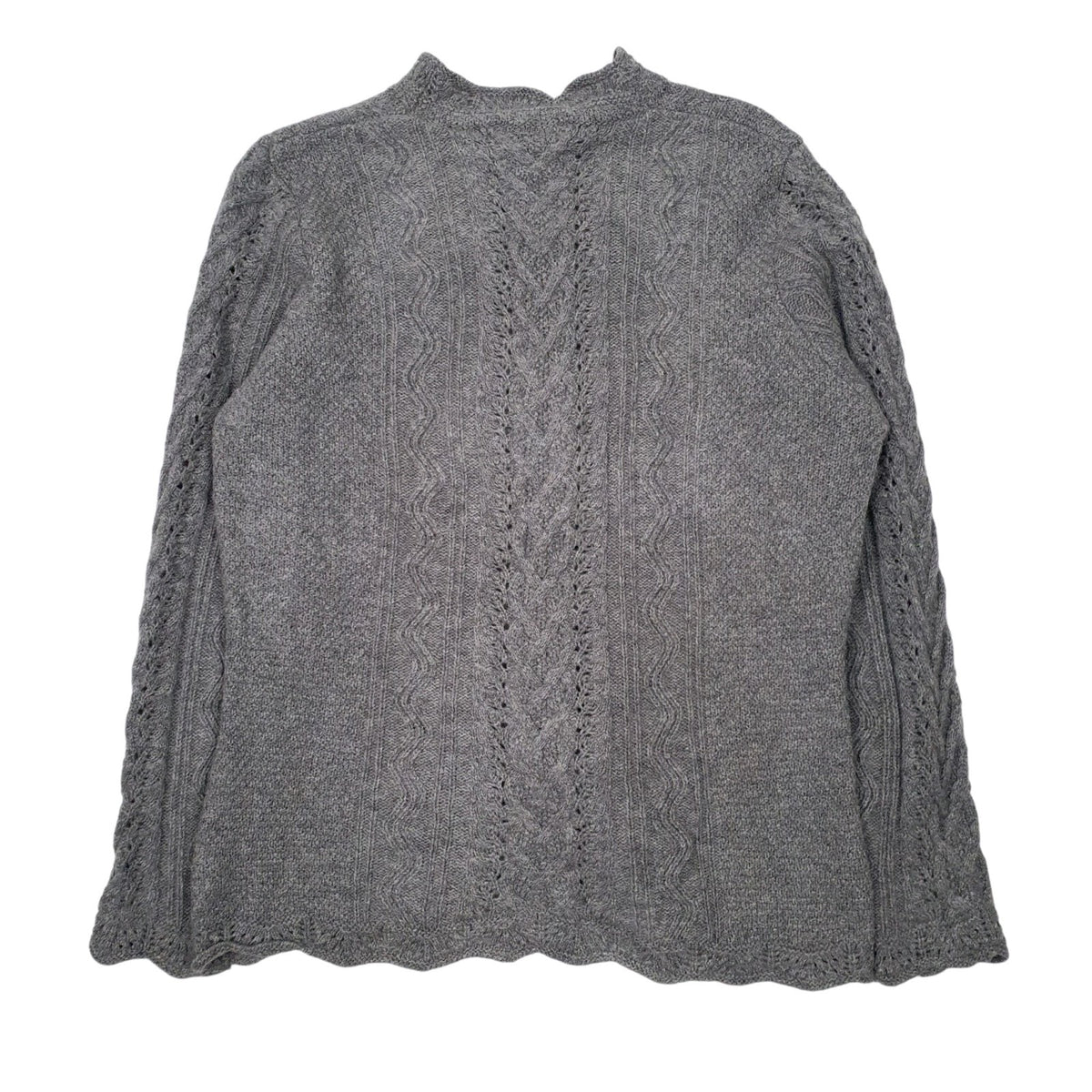 Womens Grey Josephin Knit Crewneck Jumper