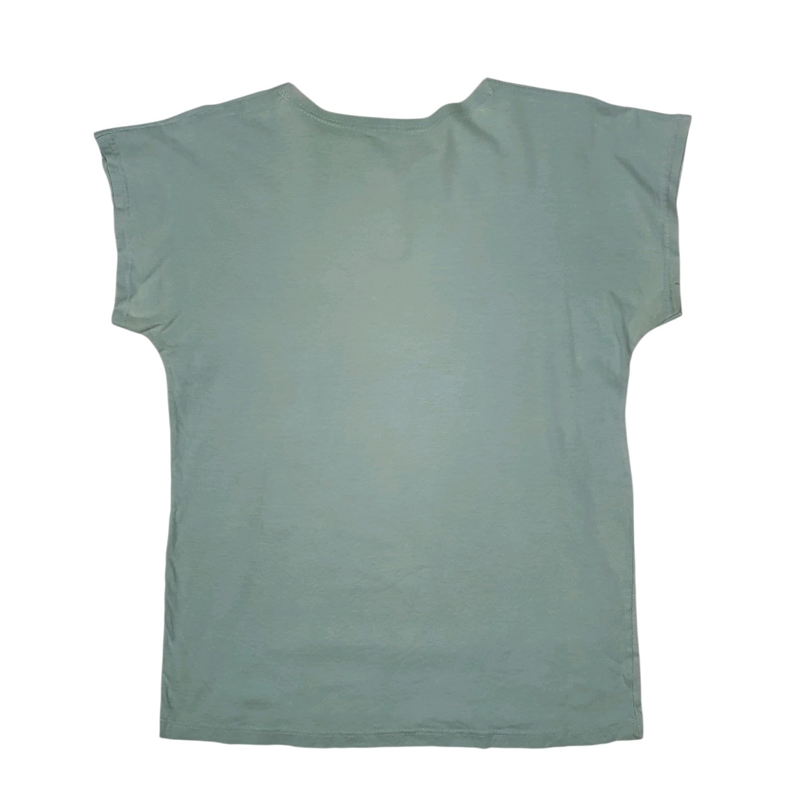 Womens Blue Unbranded Henley Button  T Shirt