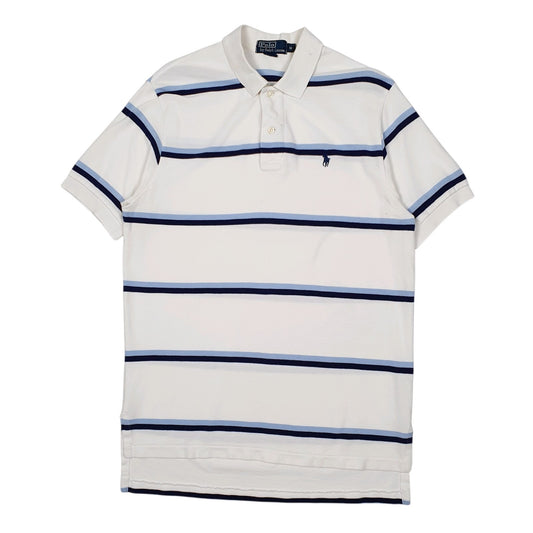 Mens White Polo Ralph Lauren  Short Sleeve Polo Shirt
