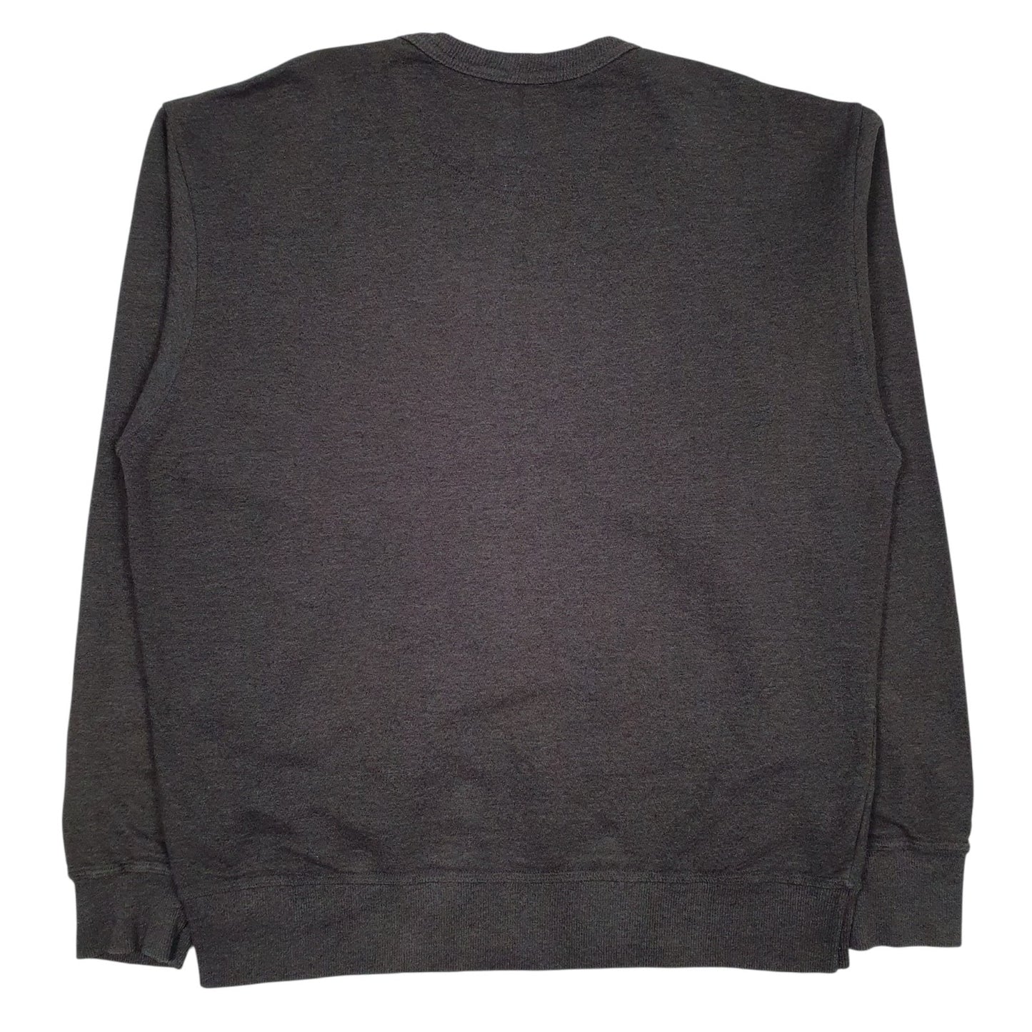 Mens Grey Champion Spellout Crewneck Jumper