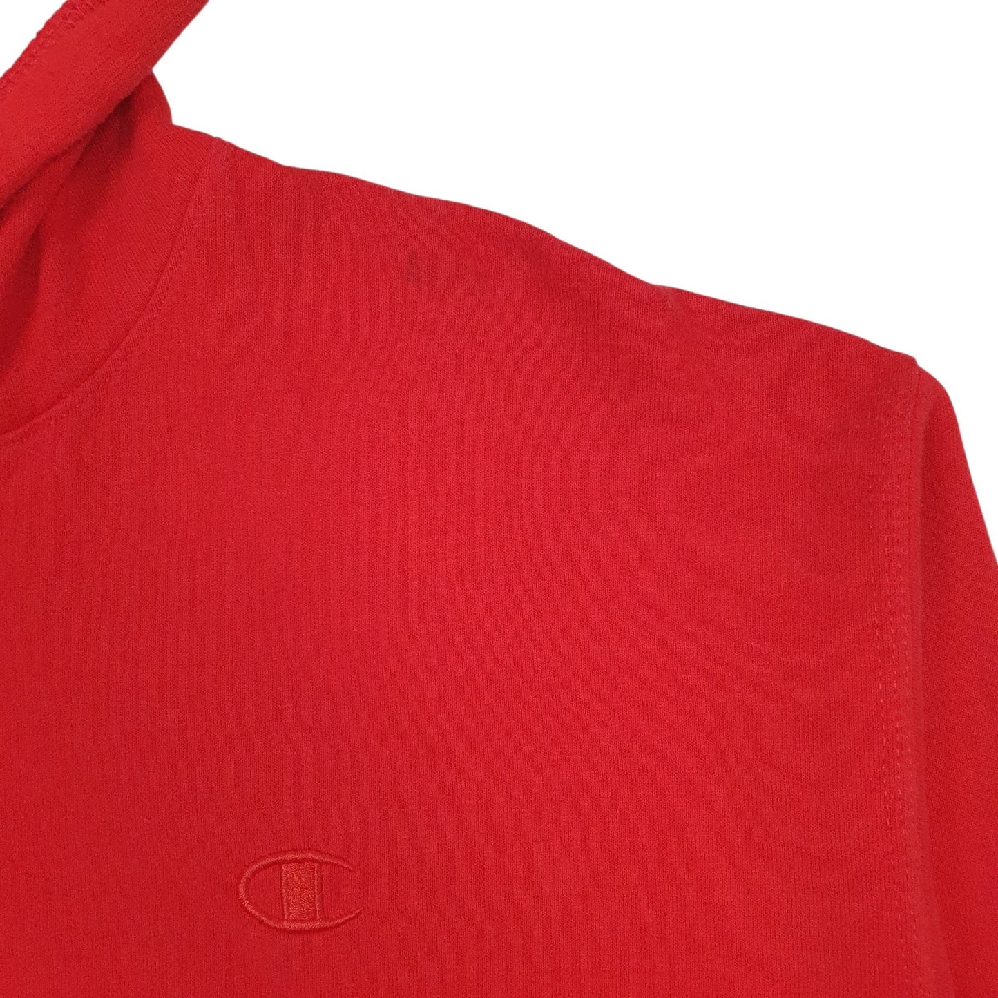 Mens Red Champion  Hoodie Jumper