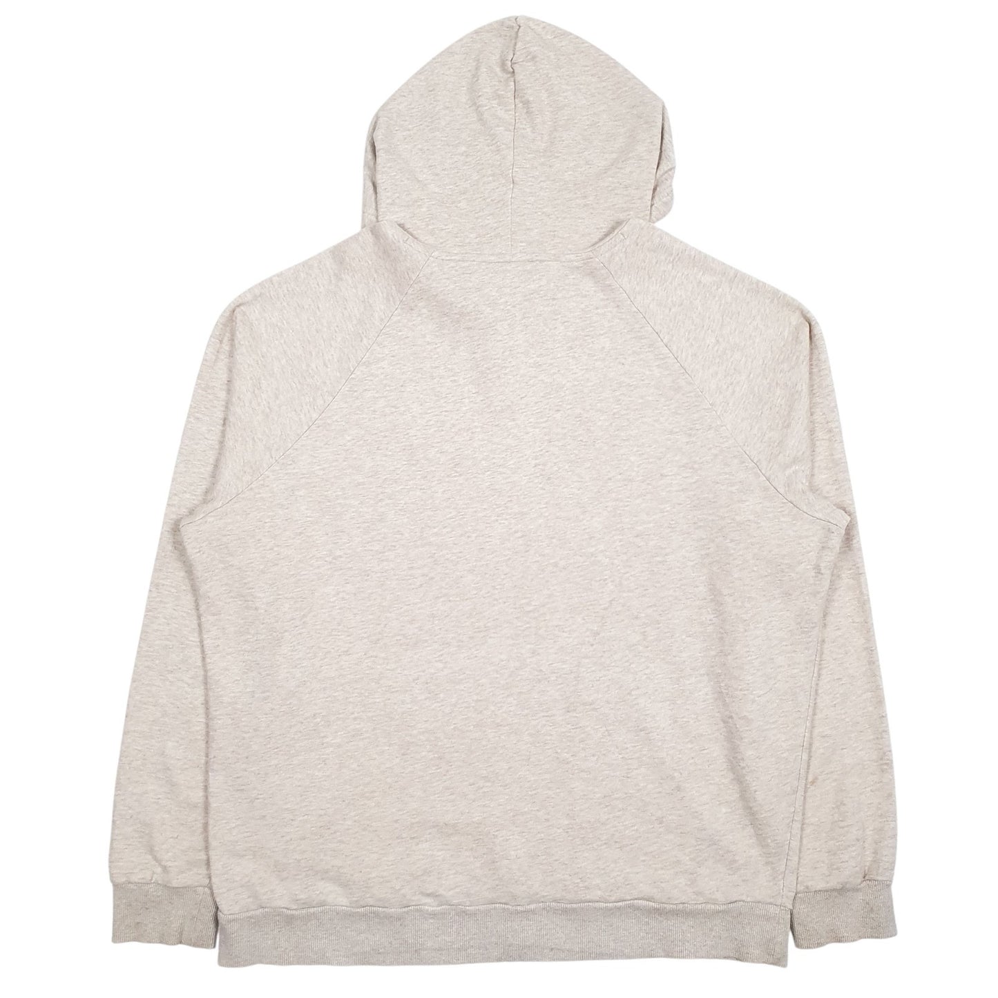 Mens Beige Under Armour Coldgear Spellout Hoodie Jumper
