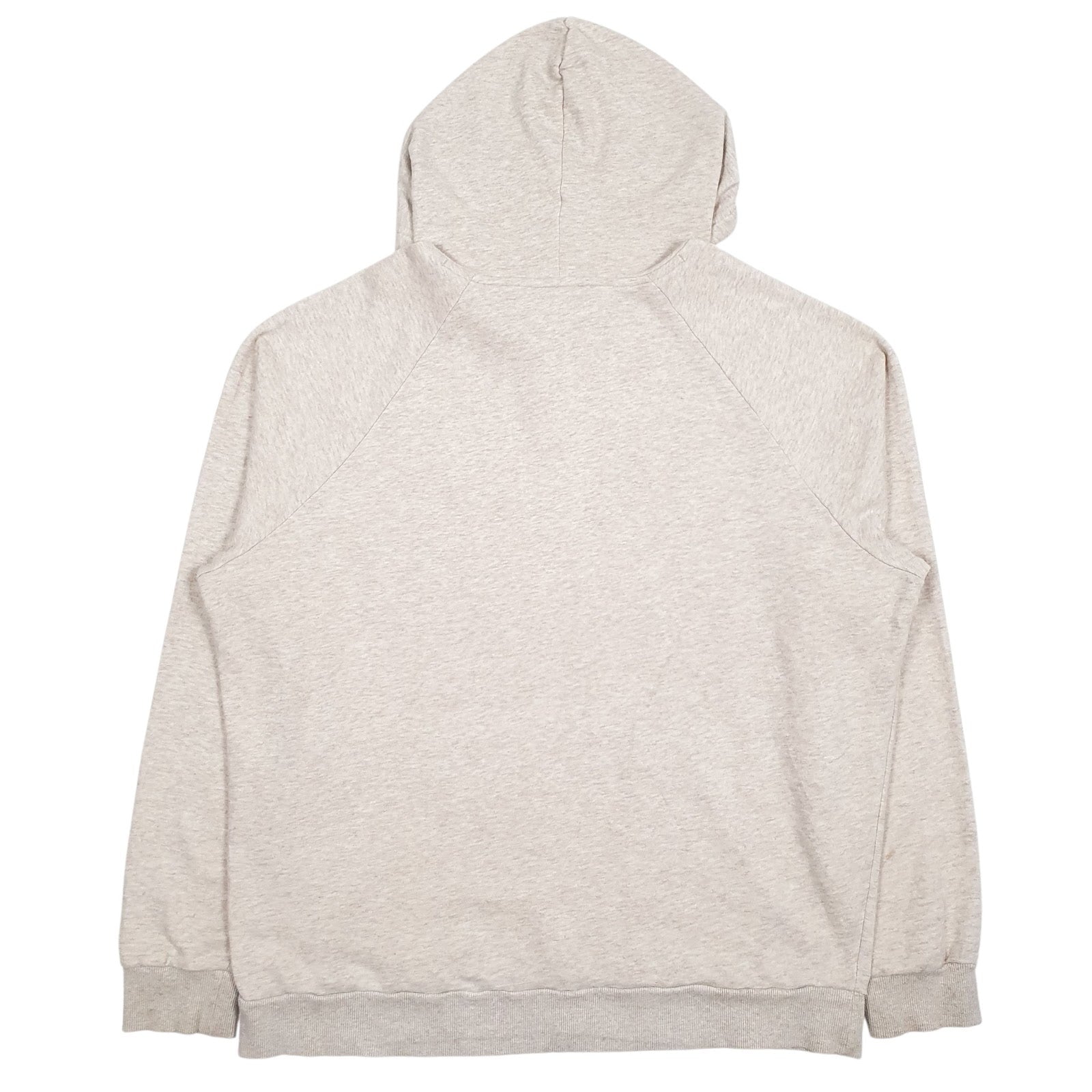 Mens Beige Under Armour Coldgear Spellout Hoodie Jumper