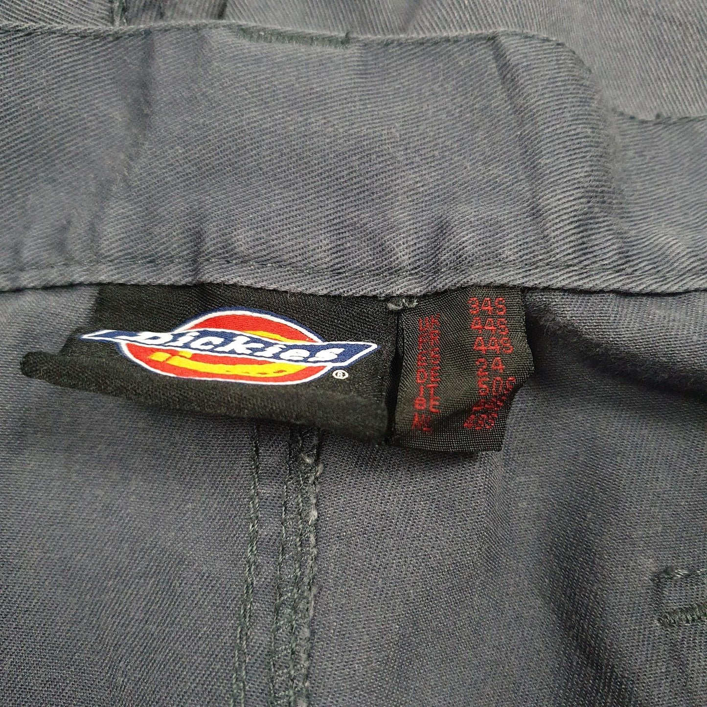 Mens Grey Dickies Workwear Double Knees  Trousers