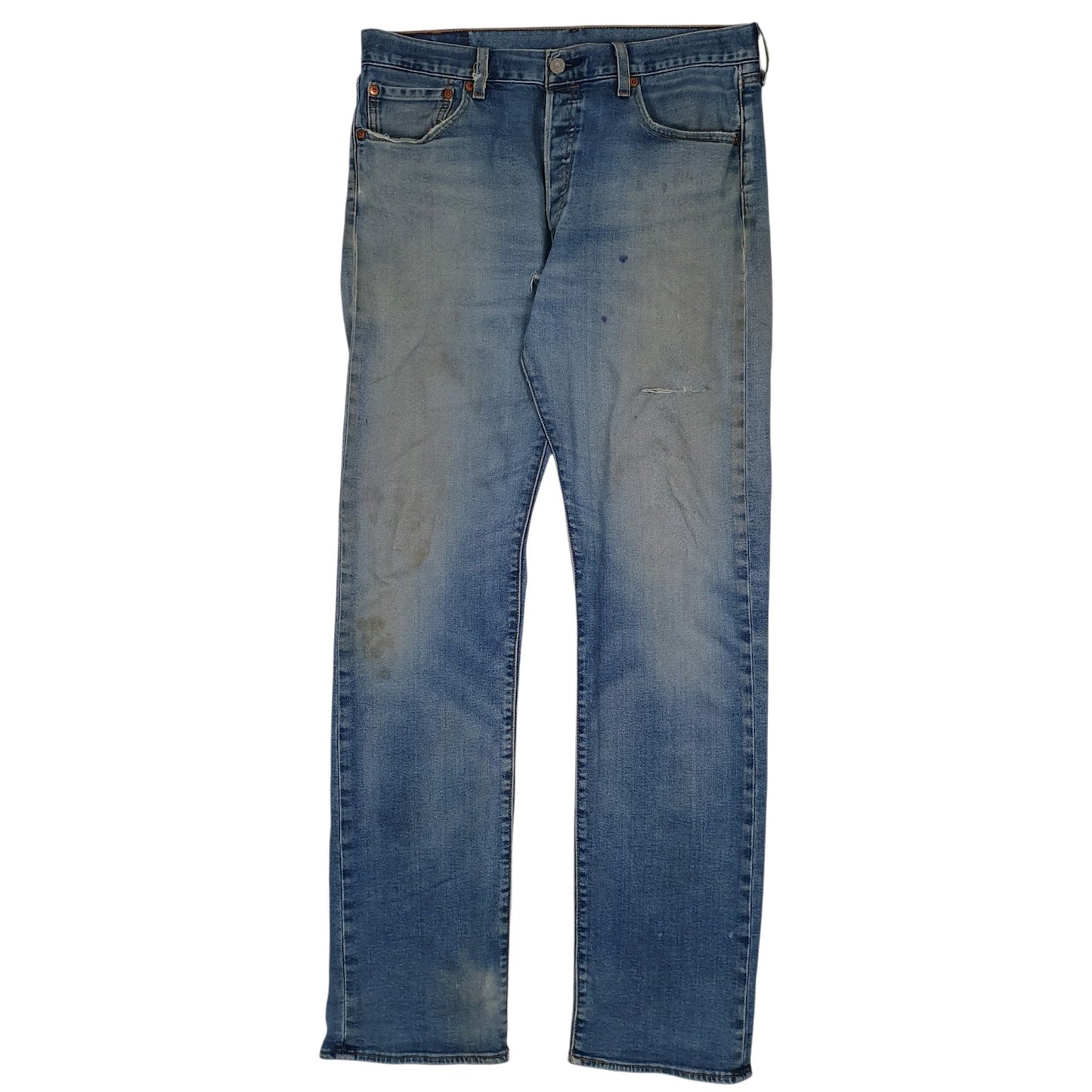 Mens Blue Levis  501 JeansW33 L34