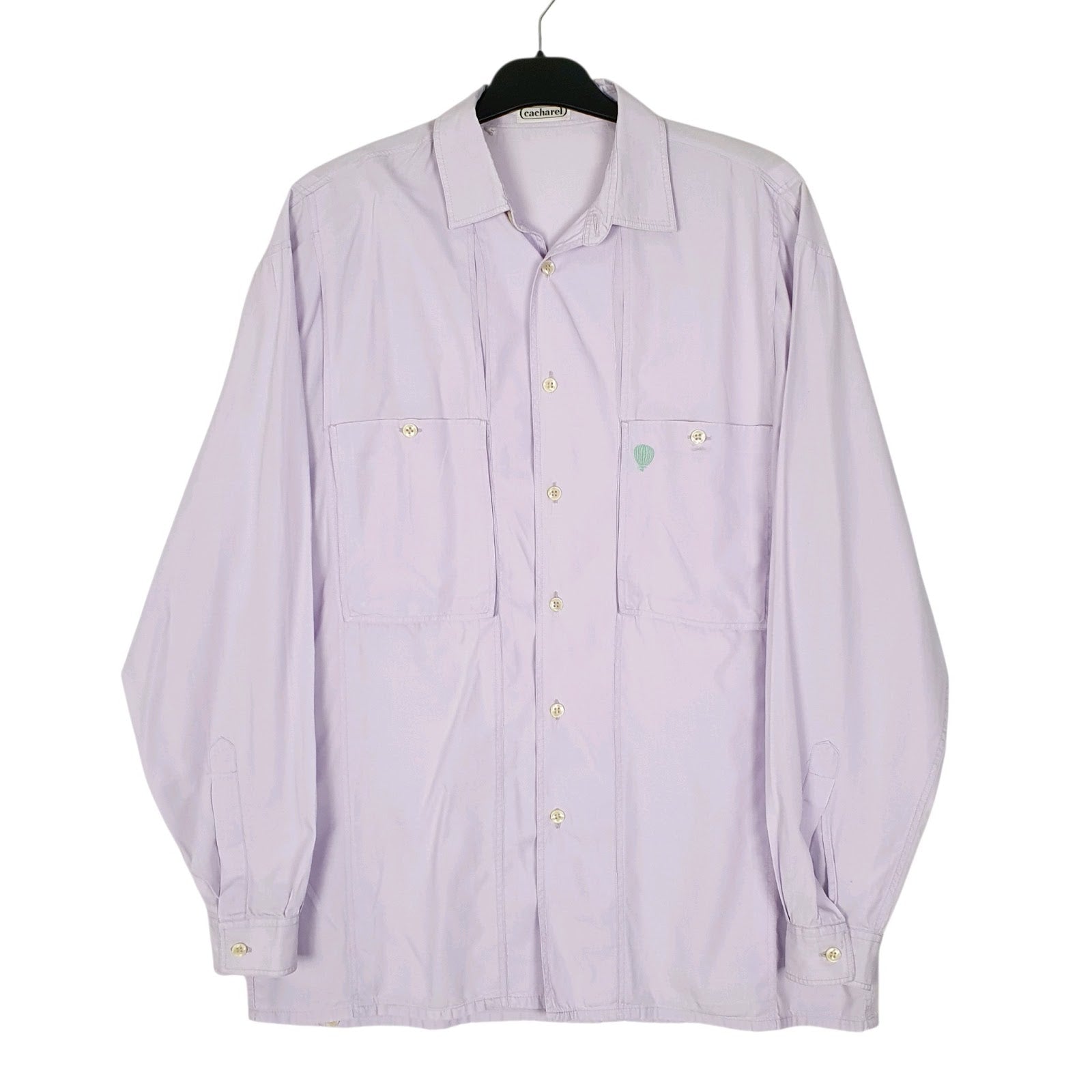 Mens Purple Cacharel  Long Sleeve Shirt