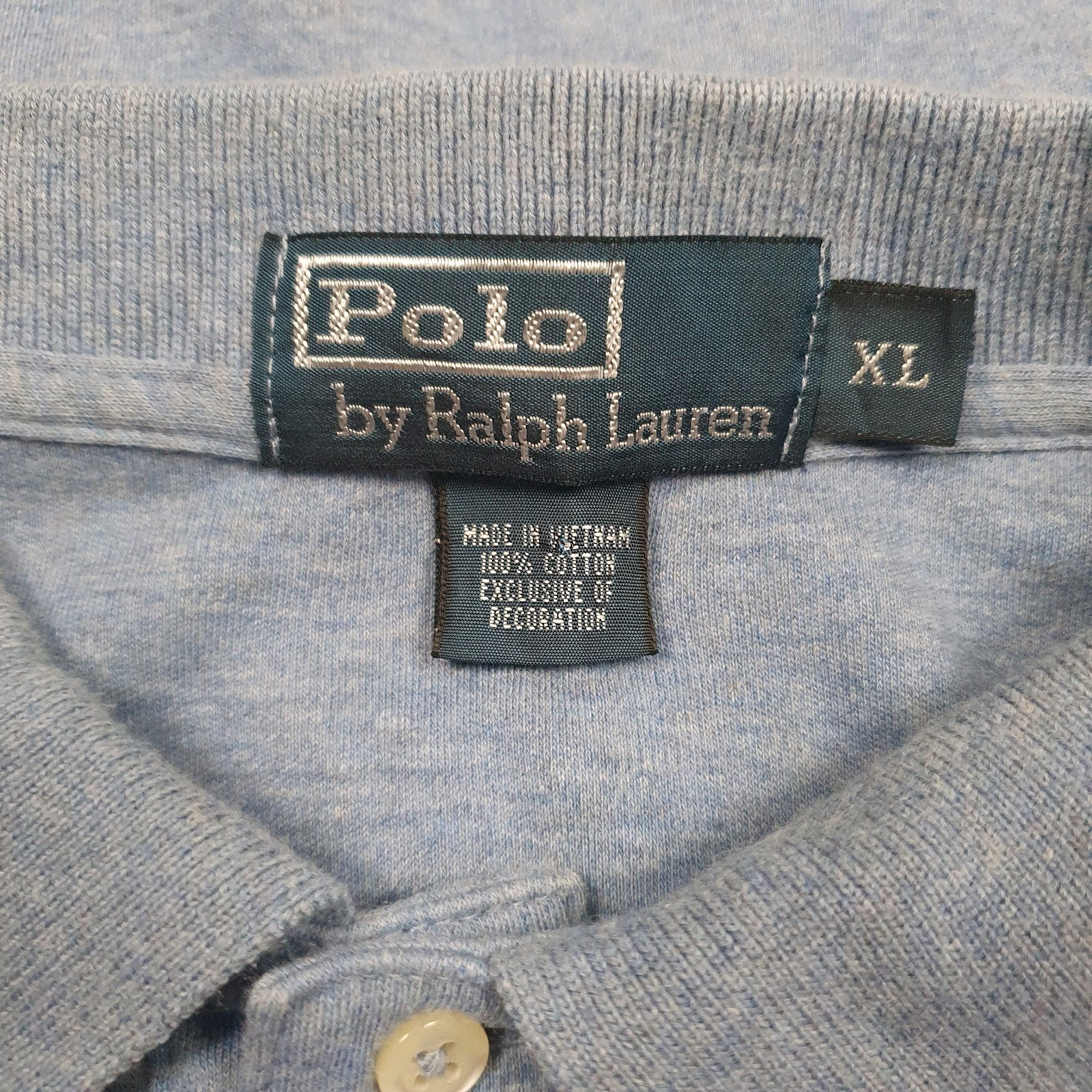 Mens Blue Polo Ralph Lauren   Polo Shirt