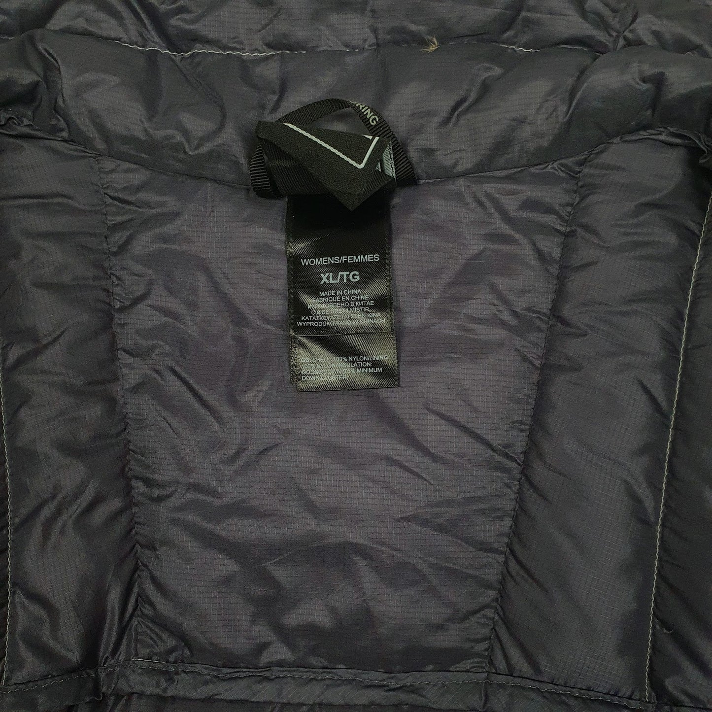 Womens Purple The North Face 700 Crewneck Coat