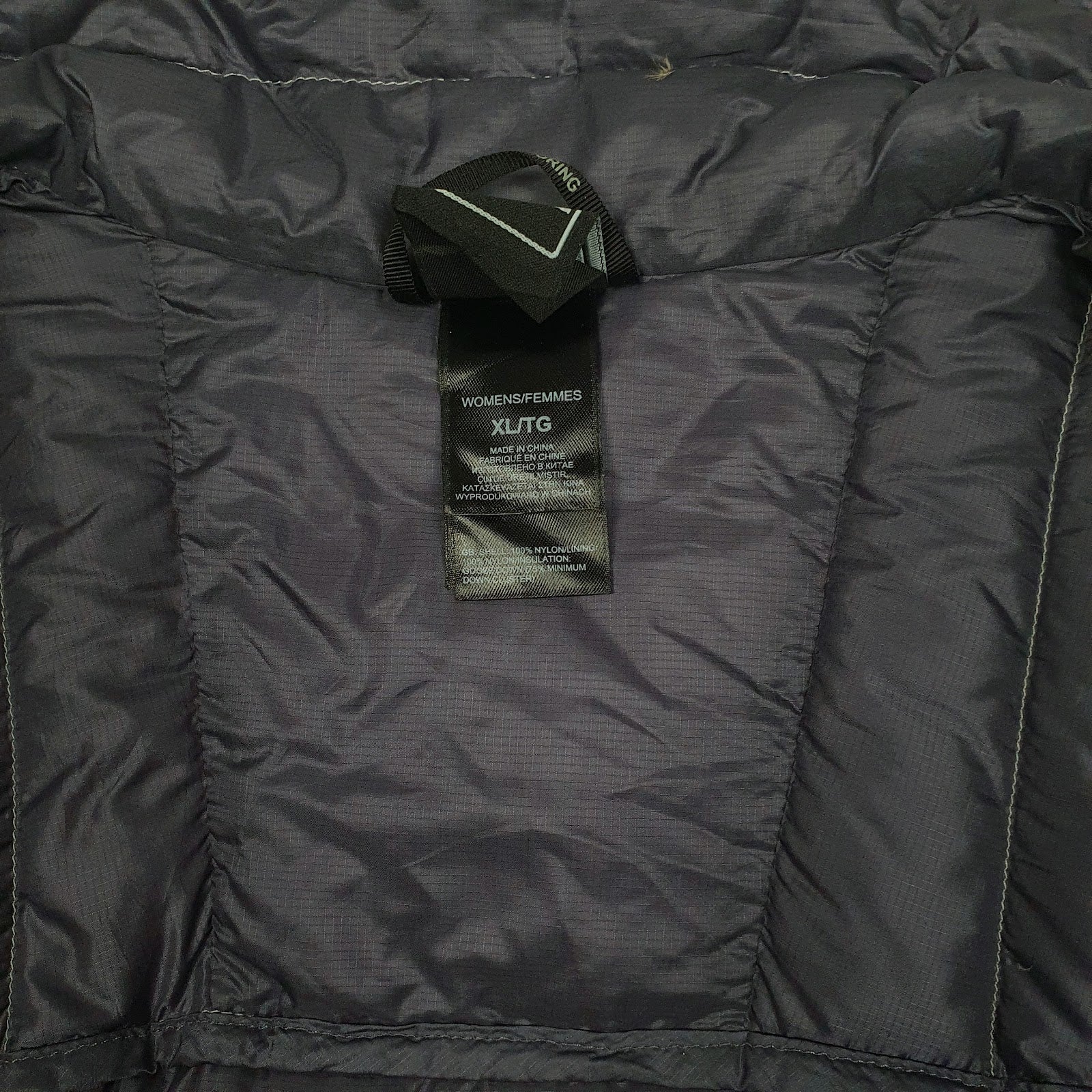 Womens Purple The North Face 700 Crewneck Coat