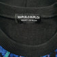 Mens Black Marcelo Burlon Wings Crewneck Jumper