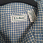 Mens Blue L.L.Bean Vintage 90s  Shirt