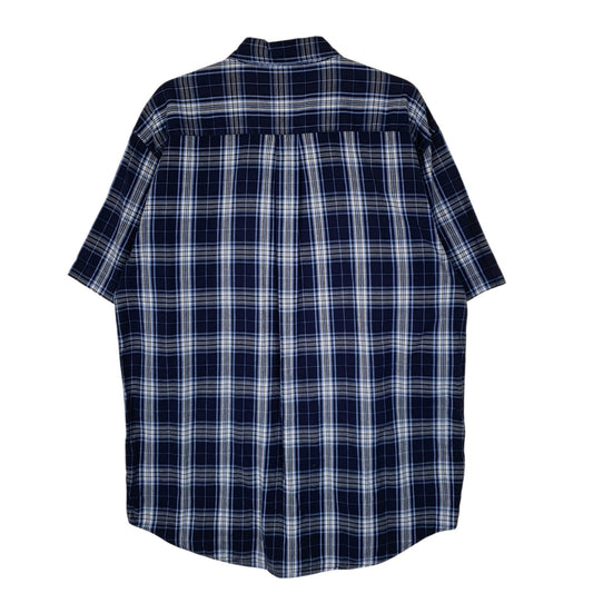 Mens Navy Eddie Bauer Vintage 00s  Shirt