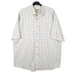 Mens White L.L.Bean  Short Sleeve Shirt