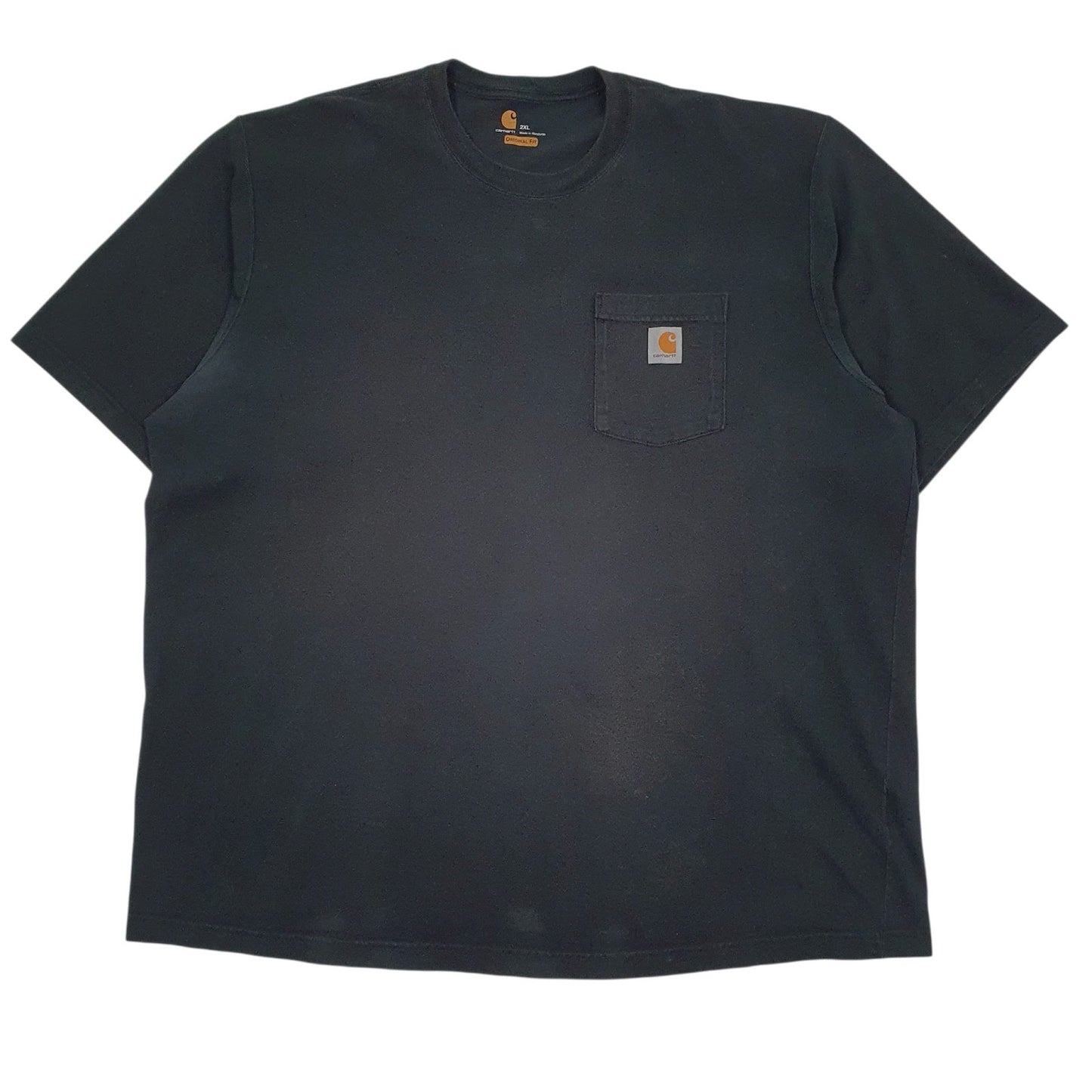 Mens Black Carhartt  Short Sleeve T Shirt