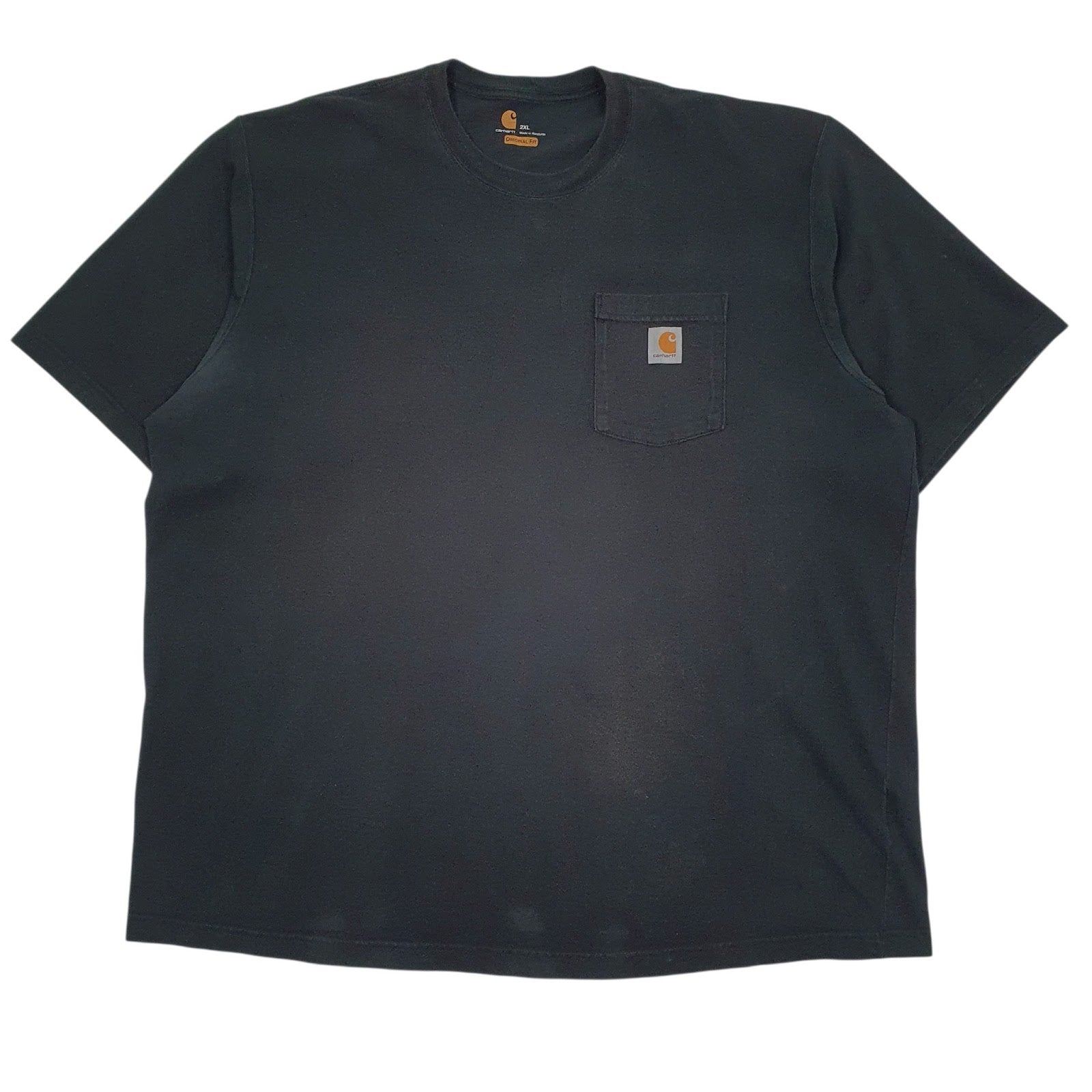 Mens Black Carhartt  Short Sleeve T Shirt