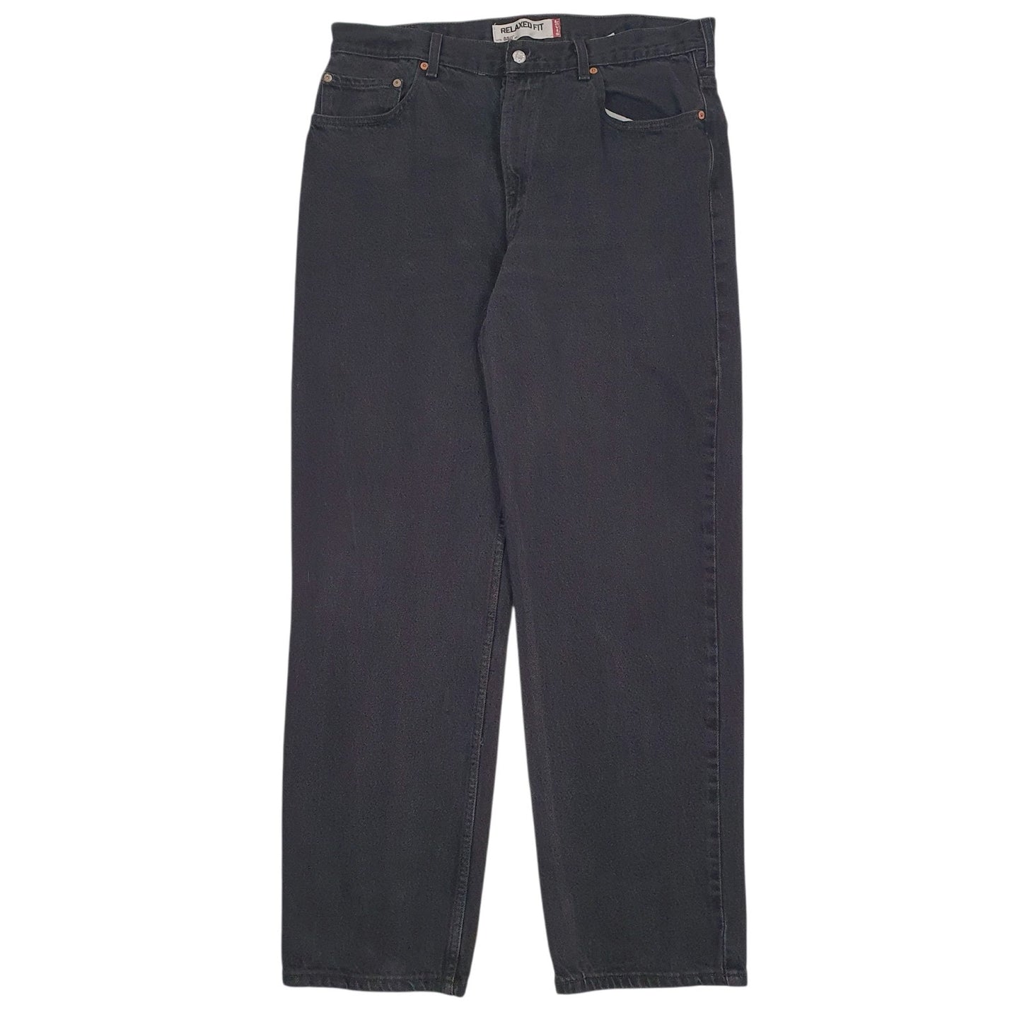 Mens Black Levis  550 JeansW36 L34