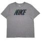 Mens Grey Nike Spellout Short Sleeve T Shirt
