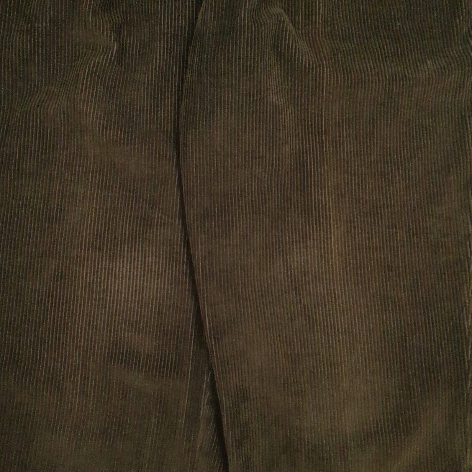 Mens Green L.L. Bean Pleated  Trousers