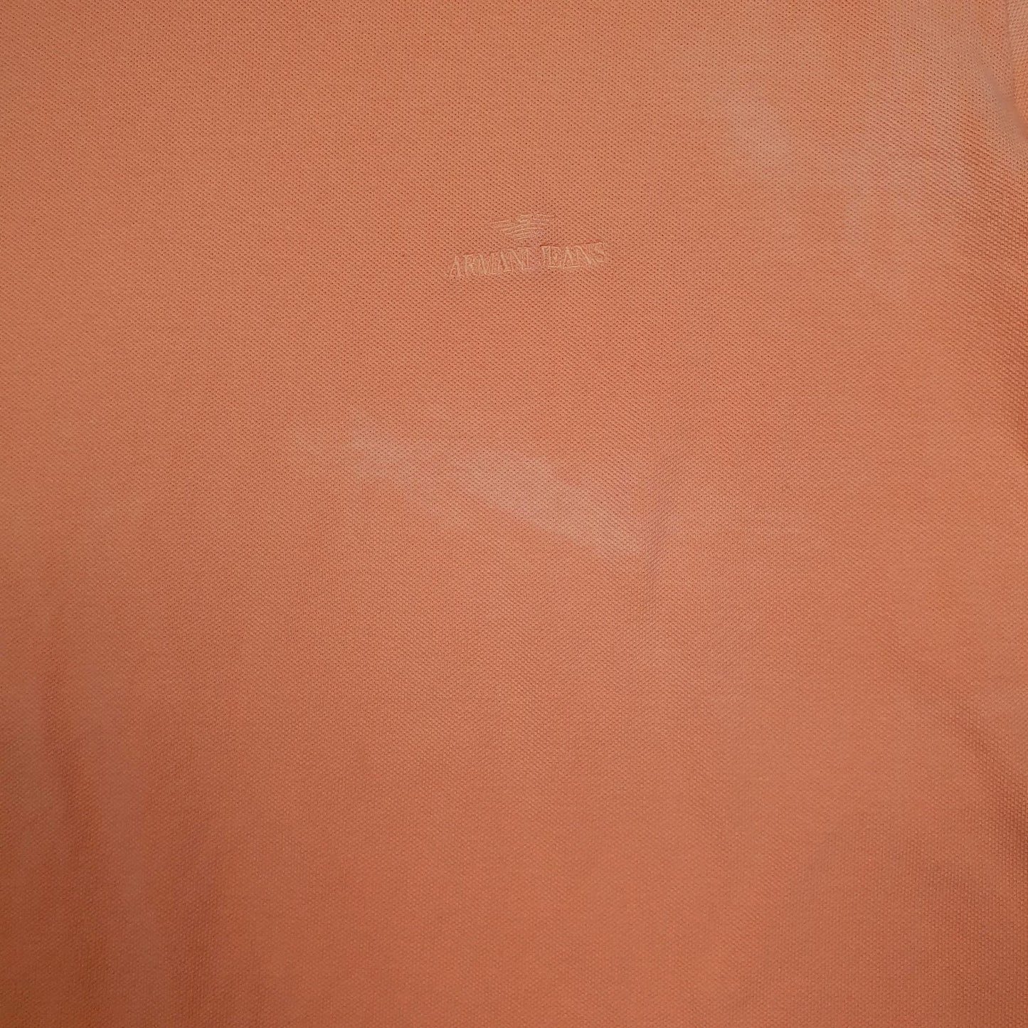 Mens Pink Armani   Polo Shirt