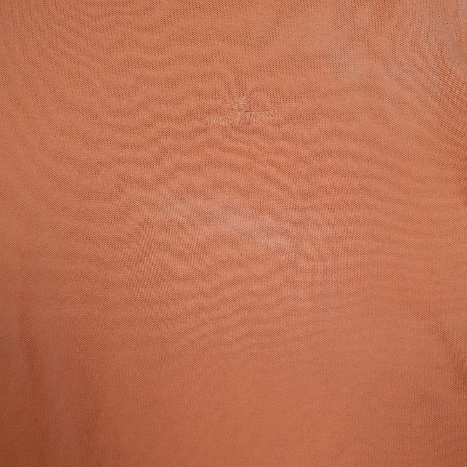 Mens Pink Armani   Polo Shirt