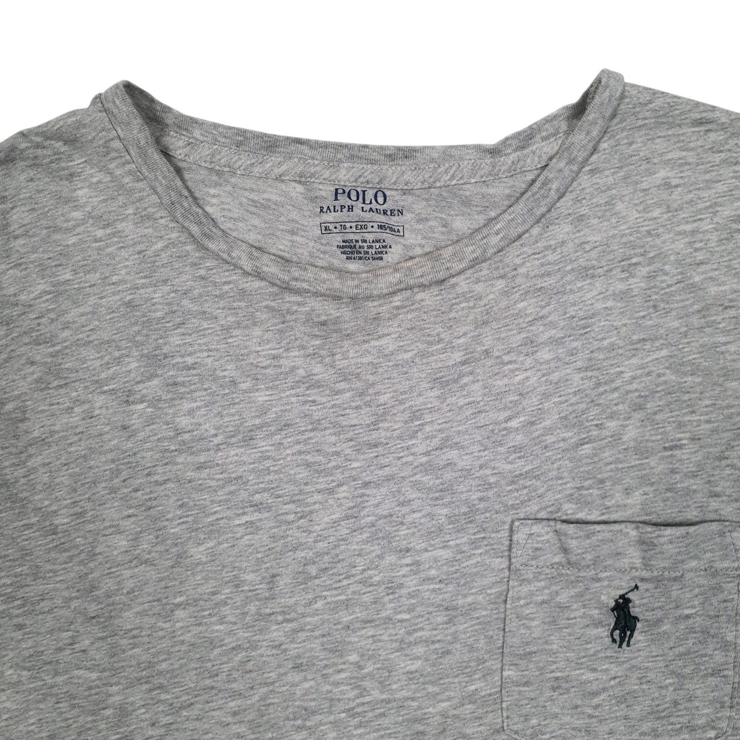 Mens Grey Polo Ralph Lauren   T Shirt