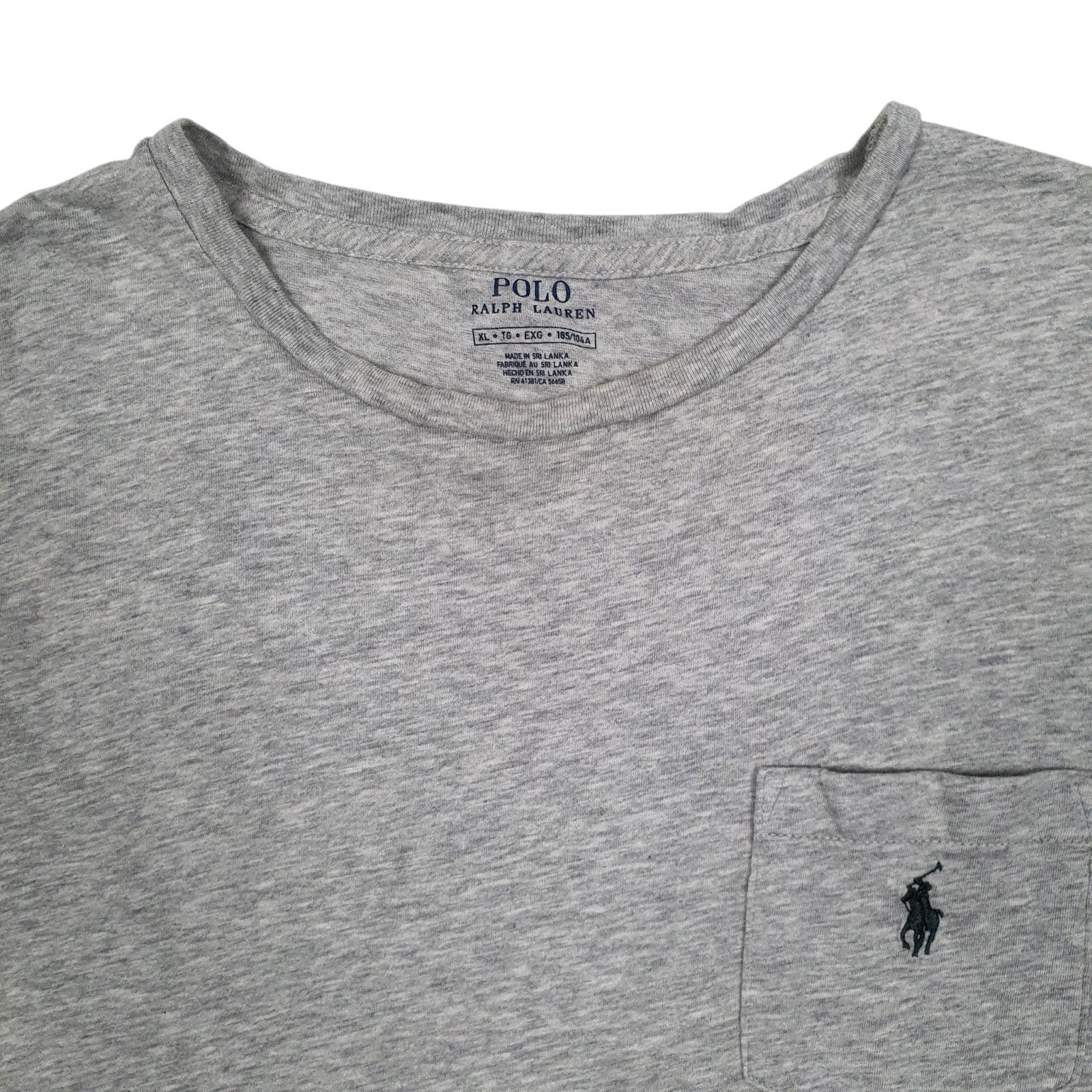 Mens Grey Polo Ralph Lauren   T Shirt