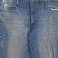 Mens Blue Levis Distressed  Jeans