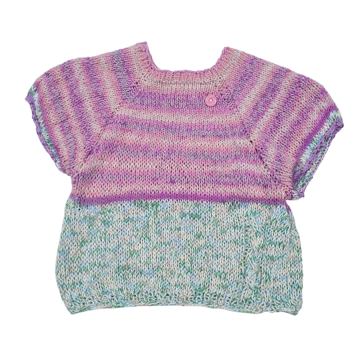 Womens Purple Unbranded Knit Crewneck Jumper