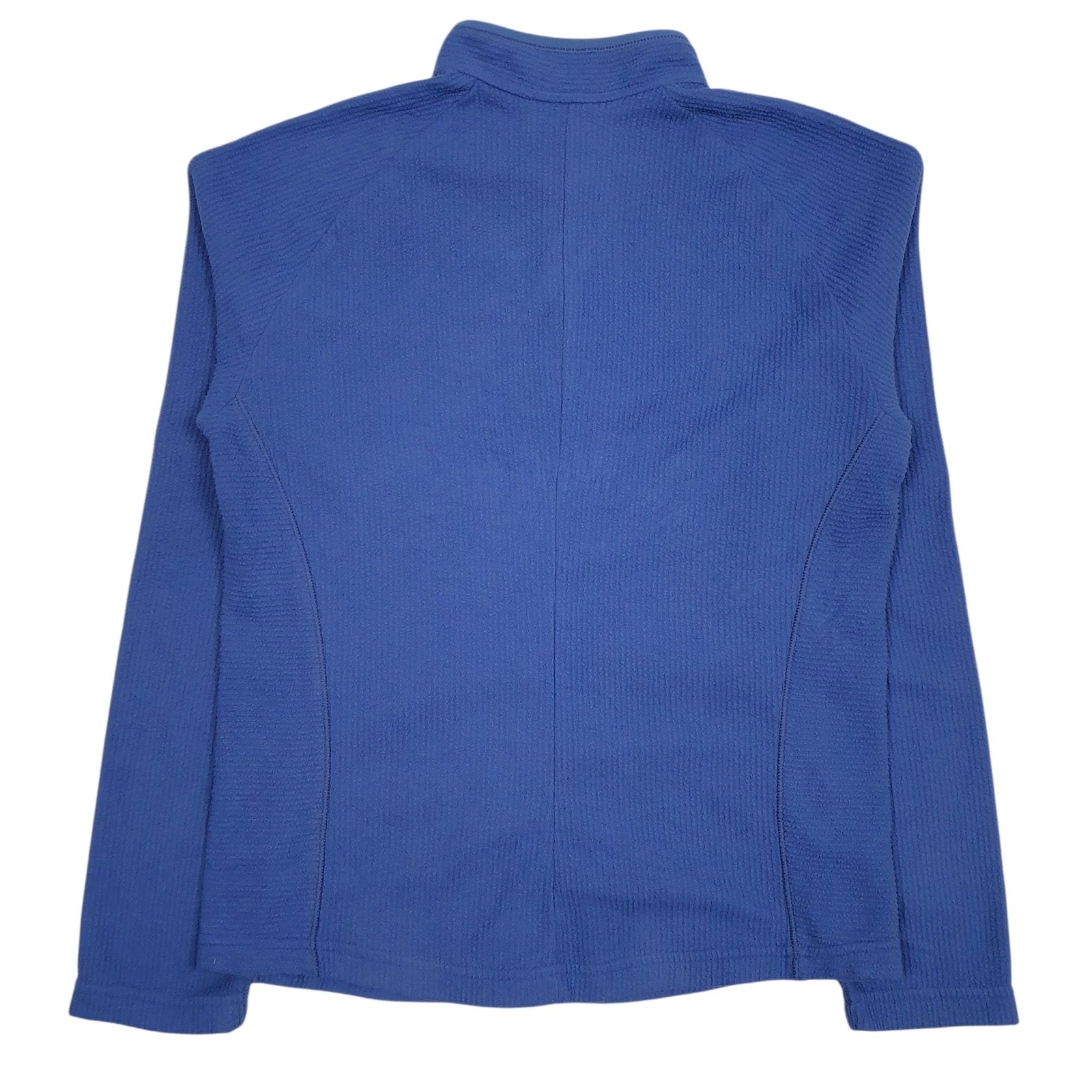 Womens Blue Patagonia Synchilla Vintage Made In USA Quarter Zip Jumper