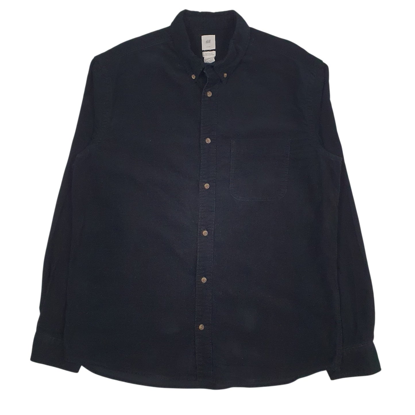 Mens Black H&M  Long Sleeve Shirt