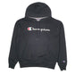 Mens Black Champion  Hoodie Jumper