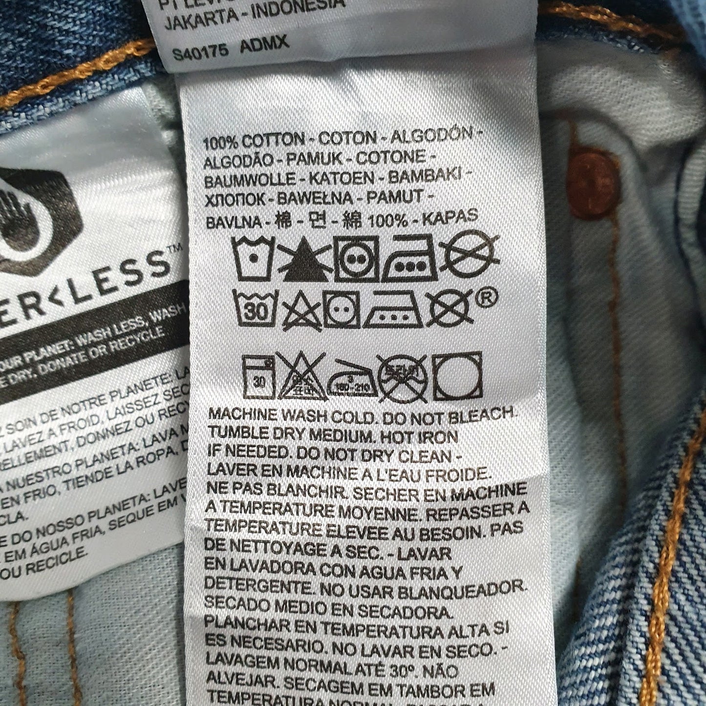 Mens Blue Levis   Jeans
