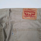 Mens Beige Levis 511  Trousers