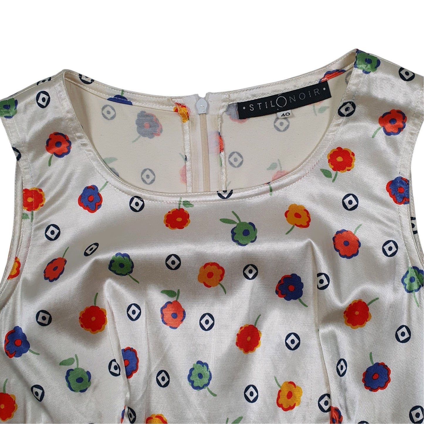 Womens White Still Noir   Dress