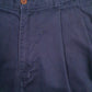 Mens Navy Dockers Pleated  Shorts