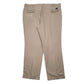 Mens Brown Dockers Pleated  Trousers