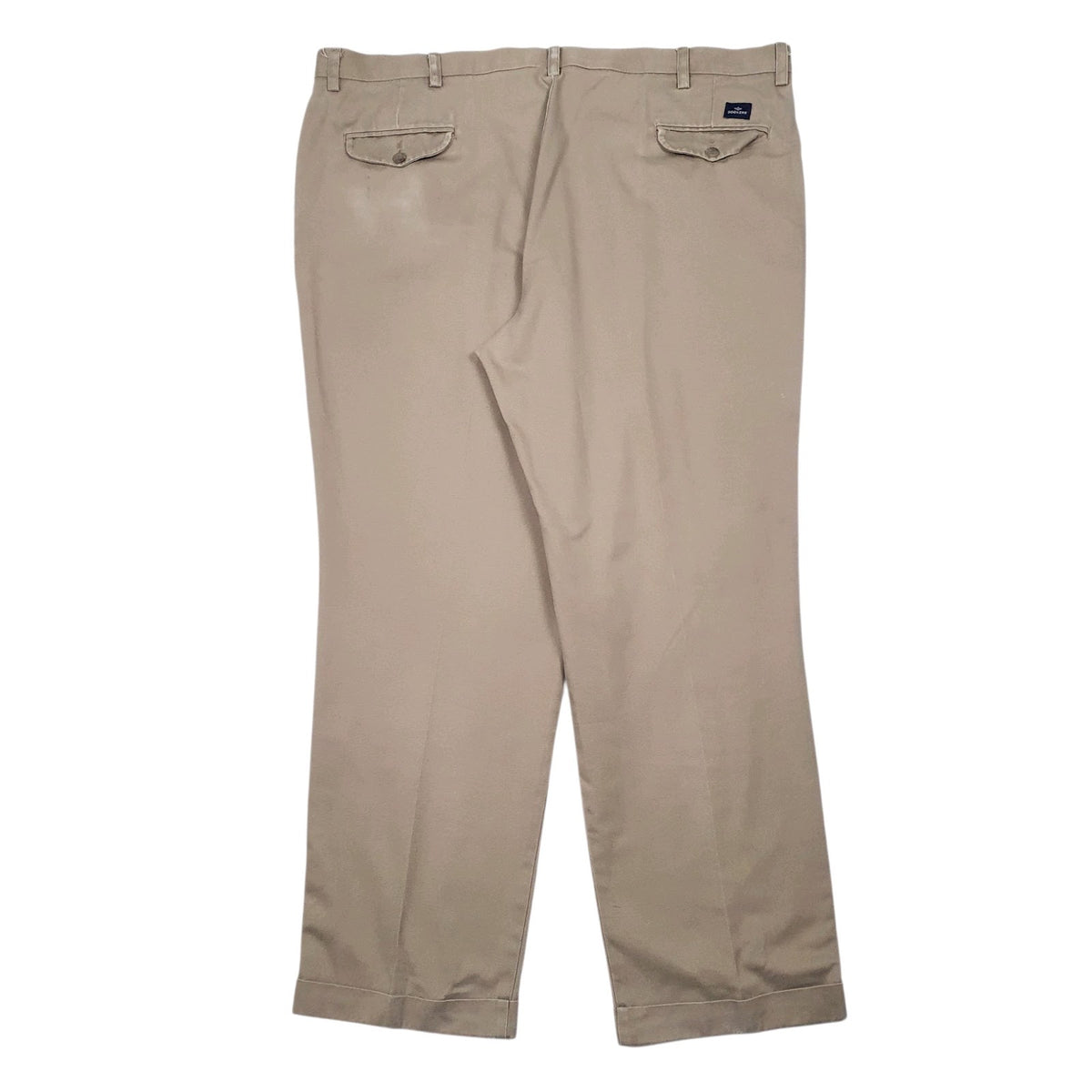 Mens Brown Dockers Pleated  Trousers
