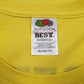 Mens Yellow Fruit Of The Loom Simla Bear Cubs Basketball  T Shirt