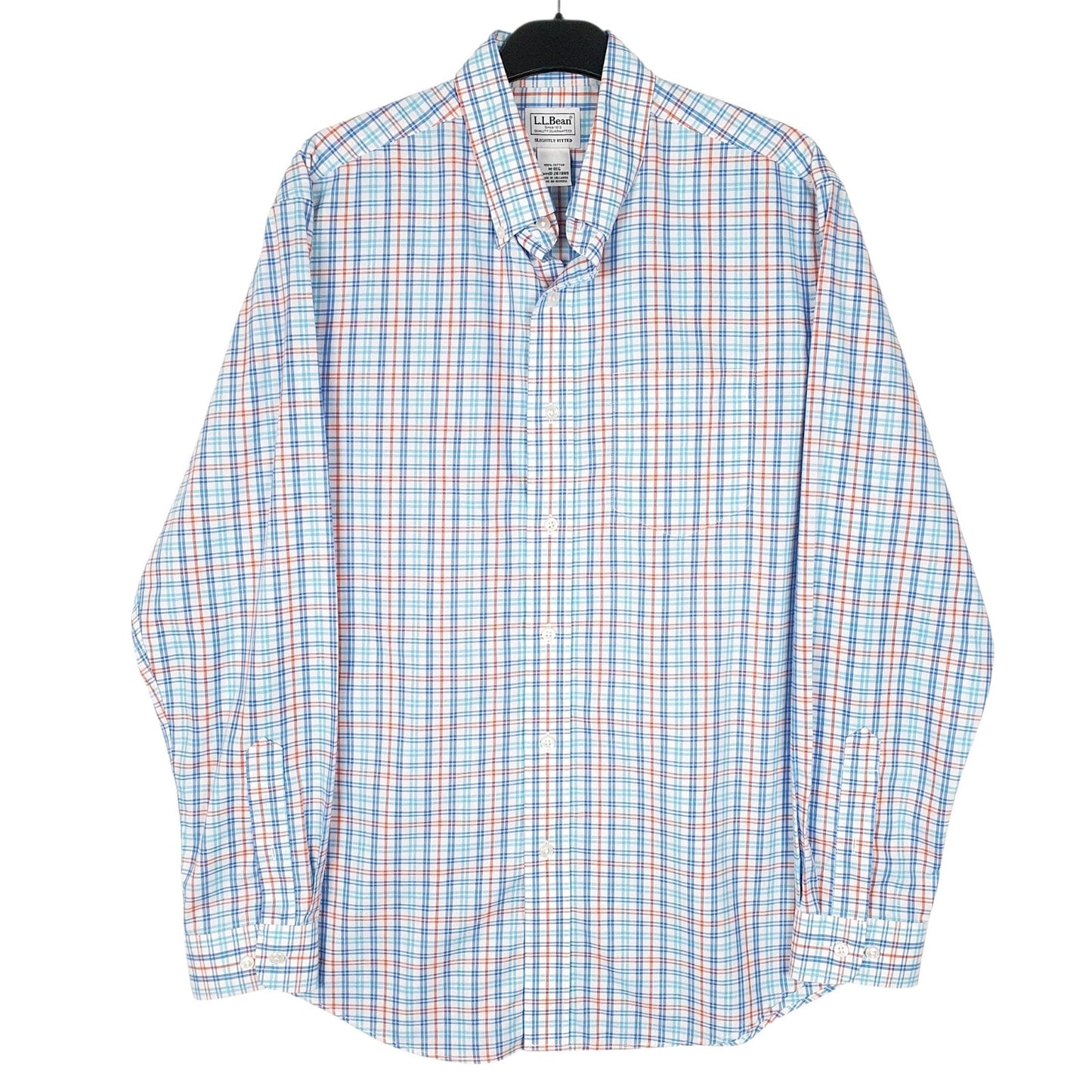 Mens Blue L.L.Bean  Long Sleeve Shirt