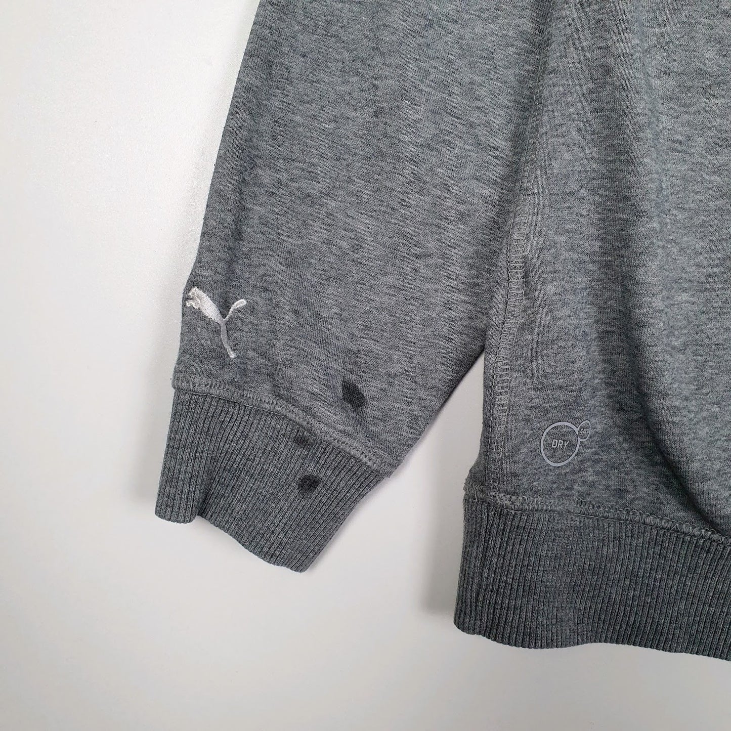 Womens Grey Puma  Hoodie Jumper